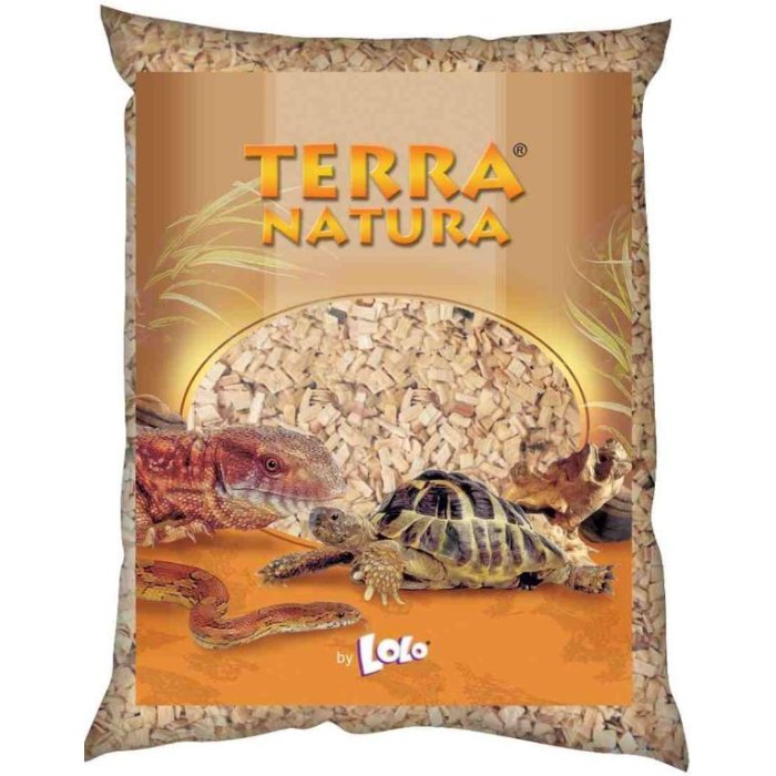Lolo Pets Terra Natura bukové podložie - štiepky M