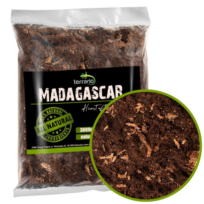 Terrario Madagascar 3l. - tropické podložie